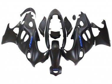 Mejores Carenados Moto Suzuki GSX600F/GSX750F 2004-2006 - Negro Mate Azul Logo