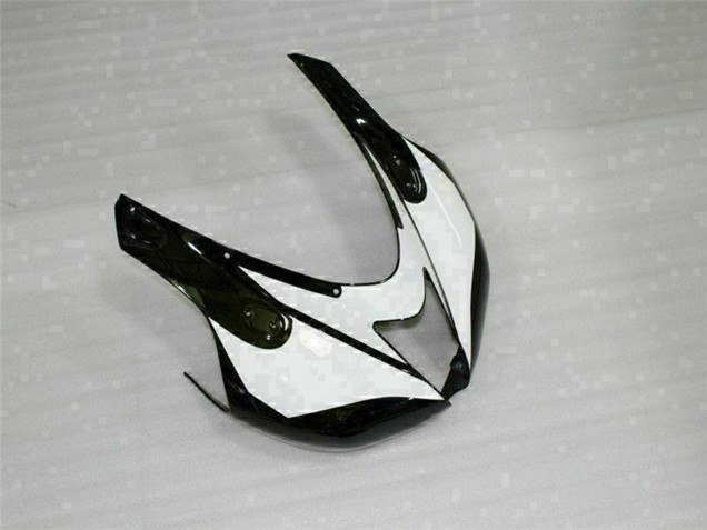 Mejores Carenados Moto Kawasaki ZX6R 2007-2008 - Negro Blanco