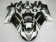 Mejores Carenados Moto Kawasaki ZX6R 2007-2008 - Negro Blanco