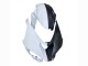 Mejores Carenados Moto Kawasaki ZX6R 2023-2025 - Negro Blanco Flower
