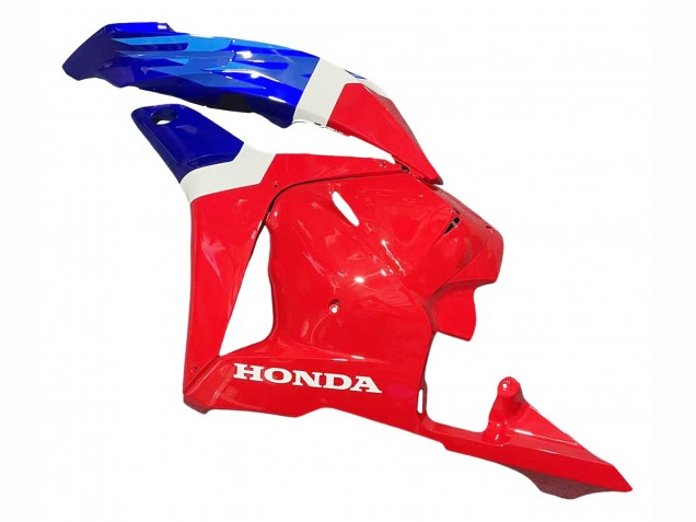 Mejores Carenados Moto Honda CBR600RR 2009-2012 - Blanco Rojo Azul HRC