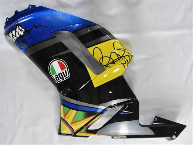Mejores Carenados Moto Kawasaki ZX6R 2007-2008 - Azul Tiburón