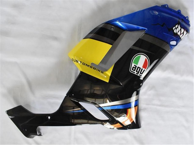 Mejores Carenados Moto Kawasaki ZX6R 2007-2008 - Azul Tiburón