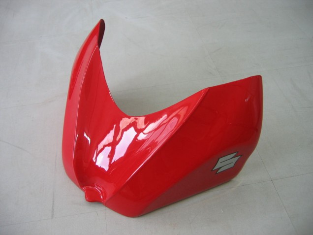 Mejores Carenado Moto Suzuki GSXR 600 / GSXR 750 2006-2007 - Blanco Rojo Negro Brillante