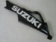 Mejores Carenado Moto Suzuki GSXR 600 / GSXR 750 2006-2007 - Blanco Rojo Negro Brillante
