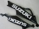Mejores Carenado Moto Suzuki GSXR 600 / GSXR 750 2006-2007 - Blanco Rojo Negro Brillante