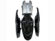 Mejores Carenados Moto Suzuki GSXR 600 / GSXR 750 2006-2007 - Negro Brillante Plata Rojo