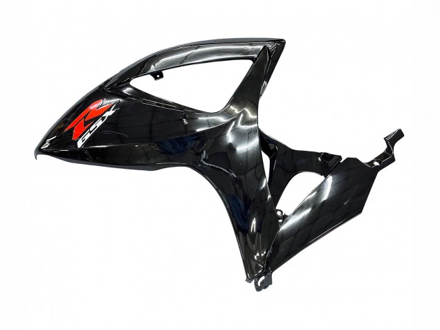 Mejores Carenados Moto Suzuki GSXR 600 / GSXR 750 2006-2007 - Negro Brillante Plata Rojo