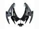 Mejores Carenados Moto Suzuki GSXR 600 / GSXR 750 2006-2007 - Negro Brillante Plata Rojo
