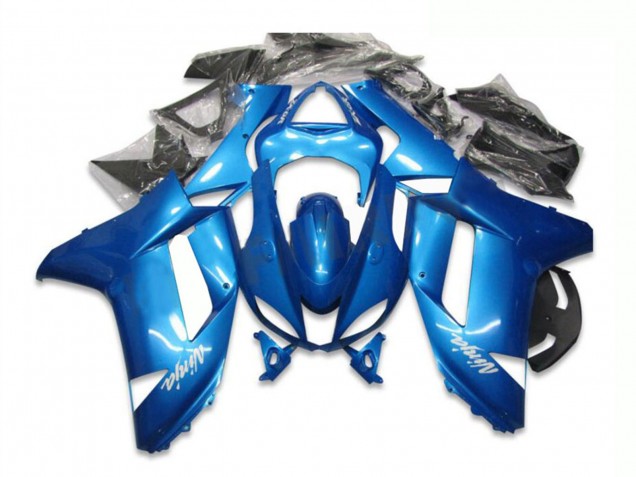 Mejores Carenado Moto Kawasaki ZX6R 2007-2008 - Azul