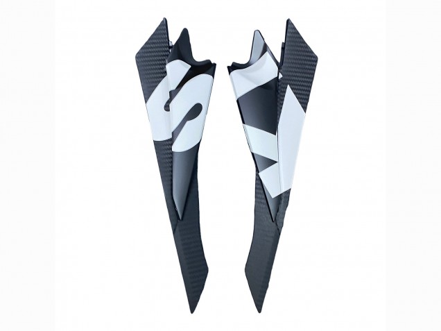 Mejores Carenados Moto Suzuki GSXR 600 / GSXR 750 2008-2010 - Negro Mate Rojo Blanco