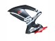 Mejores Carenados Moto Suzuki GSXR 600 / GSXR 750 2008-2010 - Negro Mate Rojo Blanco