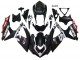 Mejores Carenados Moto Suzuki GSXR 600 / GSXR 750 2008-2010 - Negro Mate Rojo Blanco