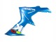 Mejores Carenados Moto Suzuki GSXR 600 / GSXR 750 2011-2024 - Azul Claro Verde Blanco Rojo