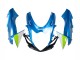 Mejores Carenados Moto Suzuki GSXR 600 / GSXR 750 2011-2024 - Azul Claro Verde Blanco Rojo