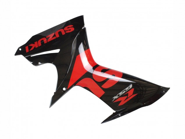Mejores Kits Carenado Moto Suzuki GSXR 600 / GSXR 750 2011-2024 - Rojo Negro Brillante