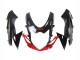 Mejores Kits Carenado Moto Suzuki GSXR 600 / GSXR 750 2011-2024 - Rojo Negro Brillante