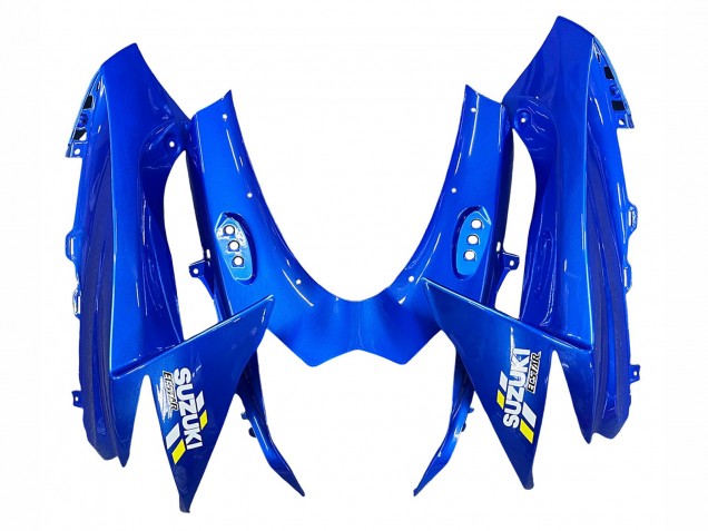 Mejores Carenados Moto Suzuki GSXR 600 / GSXR 750 2011-2024 - Azul Plata Ecstar
