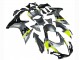 Mejores Carenados Moto Suzuki GSXR 600 / GSXR 750 2011-2024 - Plata Amarillo Negro