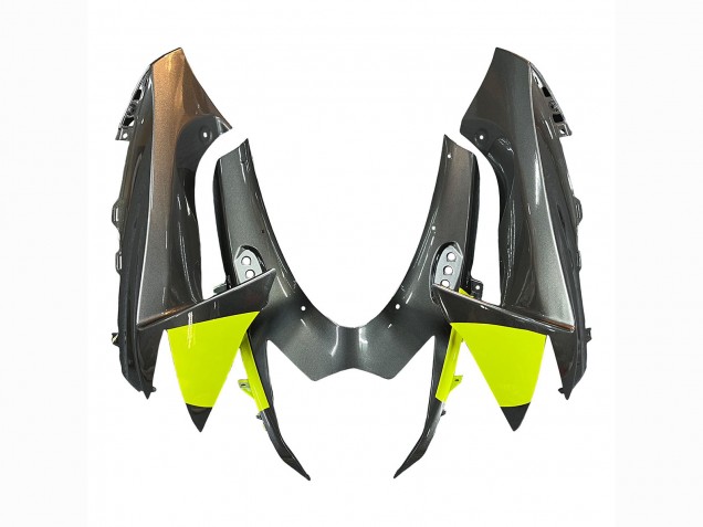 Mejores Carenados Moto Suzuki GSXR 600 / GSXR 750 2011-2024 - Plata Amarillo Negro