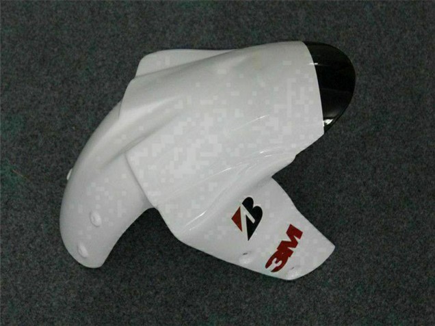Mejores Carenados Moto Kawasaki ZX6R 2007-2008 - Negro Blanco Elf