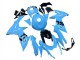 Mejores Carenados Moto Suzuki GSXR 600 / GSXR 750 2011-2024 - Azul Claro Negro