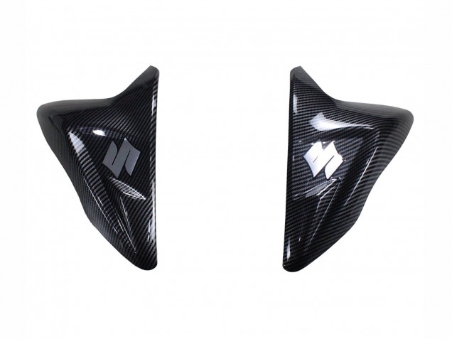 Mejores Carenados Moto Suzuki GSXR 600 / GSXR 750 2011-2024 - Negro FibraCarbono Rojo