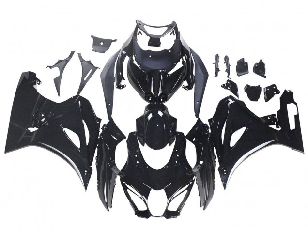 Mejores Carenados Moto Suzuki GSXR1000 2017-2024 - Negro Brillante