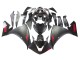 Mejores Carenado Moto Yamaha YZF 1000 R1 2009-2011 - Negro Mate Rojo Calcomanía