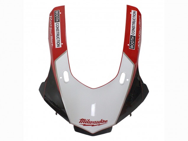 Mejores Carenados Moto Yamaha YZF 1000 R1 2020-2025 - Blanco Rojo Negro Milwaukee