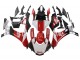 Mejores Carenados Moto Yamaha YZF 1000 R1 2020-2025 - Blanco Rojo Negro Milwaukee