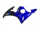 Mejores Carenado Moto Yamaha YZF R6 2003-2004 - Azul Negro Brillante