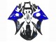 Mejores Carenado Moto Yamaha YZF R6 2003-2004 - Azul Negro Brillante