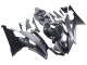 Mejores Carenados Moto Yamaha YZF 600 R6 2008-2016 - Gris Negro FibraCarbono Estilo