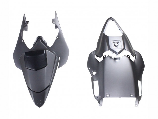 Mejores Carenados Moto Yamaha YZF 600 R6 2008-2016 - Gris Negro FibraCarbono Estilo
