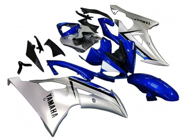 Mejores Carenados Moto Yamaha YZF 600 R6 2008-2016 - Plata Azul