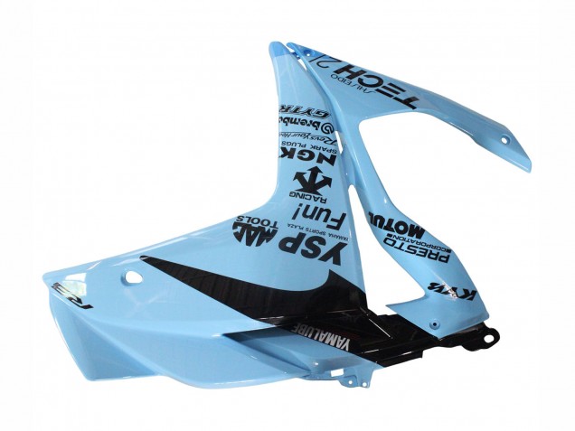 Mejores Carenados Moto Yamaha YZF R3/R25 2015-2018 - Azul Claro Negro Yamalube 21