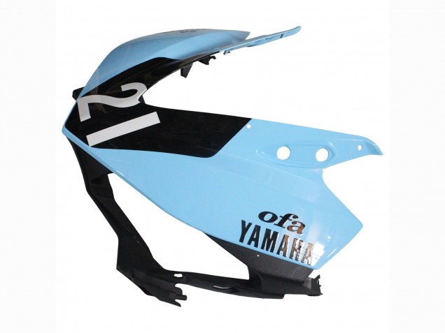 Mejores Carenados Moto Yamaha YZF R3/R25 2015-2018 - Azul Claro Negro Yamalube 21