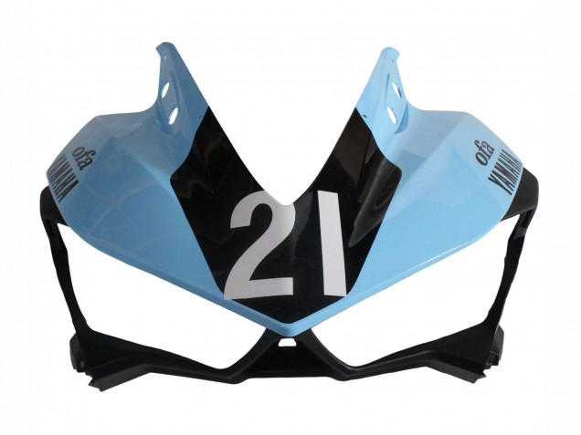 Mejores Carenados Moto Yamaha YZF R3/R25 2015-2018 - Azul Claro Negro Yamalube 21
