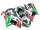 Mejores Carenados Moto Kawasaki ZX6R 2007-2008 - Verde Rojo