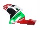Mejores Carenados Moto Kawasaki ZX6R 2007-2008 - Verde Rojo
