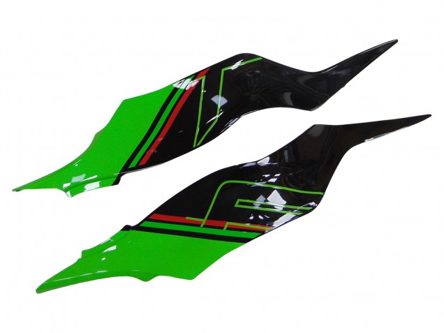Mejores Carenados Moto Kawasaki ZX6R 2019-2022 - Verde Negro Brillante Rojo