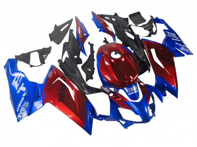 Mejores Carenados Moto Aprilia RS125 2006-2011 - Azul Rojo