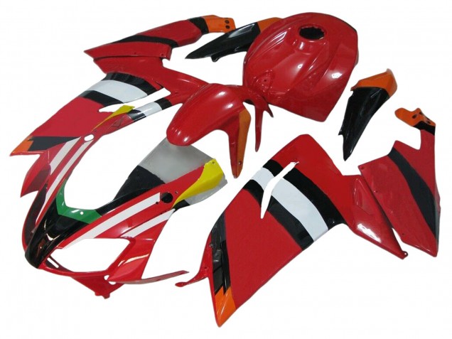 Mejores Carenados Moto Aprilia RS125 2006-2011 - Rojo Blanco Negro Amarillo Verde