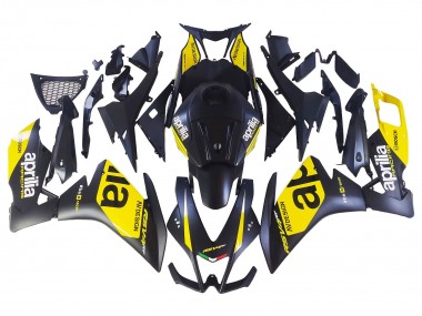 Mejores Carenados Moto Aprilia RS4 50 125 2012-2018 - Amarillo Negro Mate