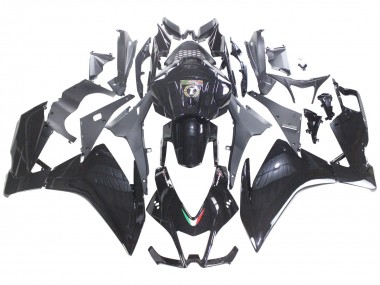Mejores Carenados Moto Aprilia RS4 50 125 2012-2018 - Negro Brillante