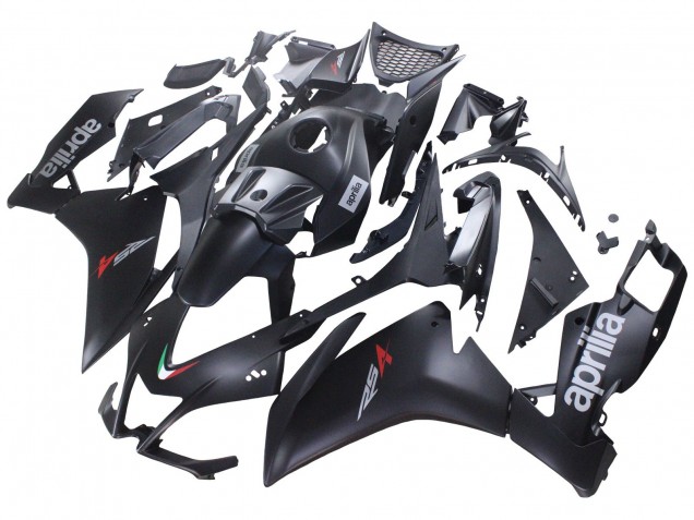 Mejores Carenado Moto Aprilia RS4 50 125 2012-2018 - Negro Mate