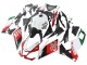 Mejores Carenados Moto Aprilia RS4 50 125 2012-2018 - Blanco Rojo Verde Negro Brillante