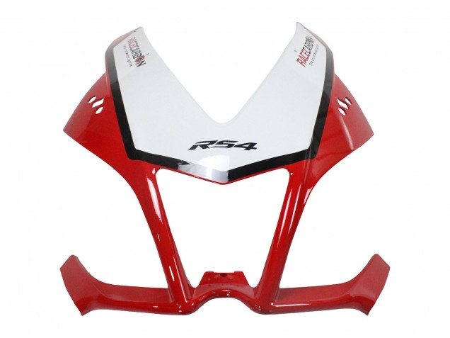 Mejores Carenados Moto Aprilia RS4 50 125 2012-2018 - Blanco Rojo Verde Negro Brillante