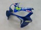 Mejores Carenados Moto Honda CBR600 F4i 2004-2007 - Azul Amarillo Verde MoviStar